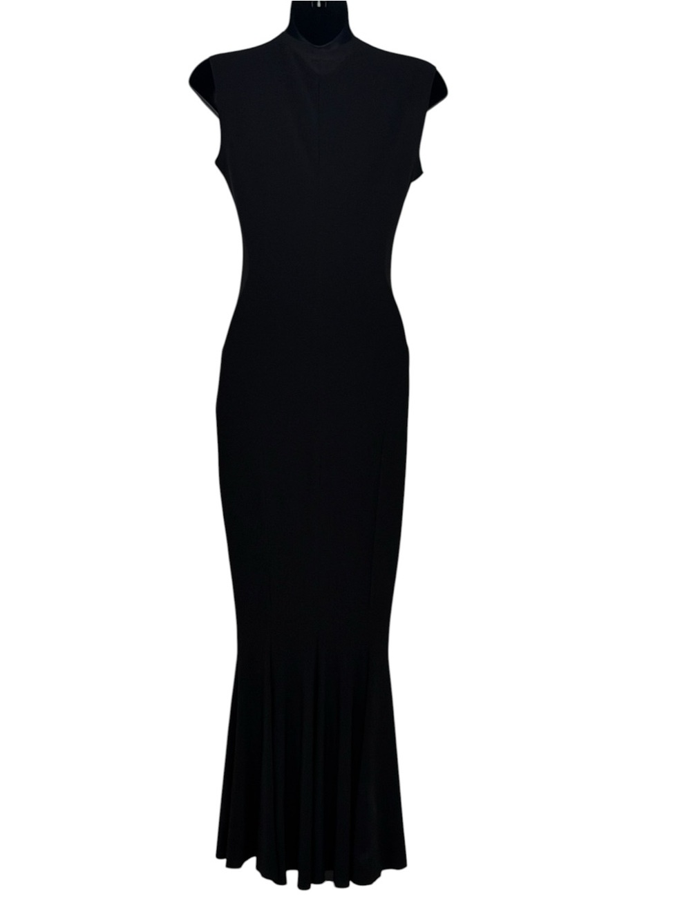 Norma Kamali Sleeveless Maxi Fishtail Dress - Picture 3 of 6